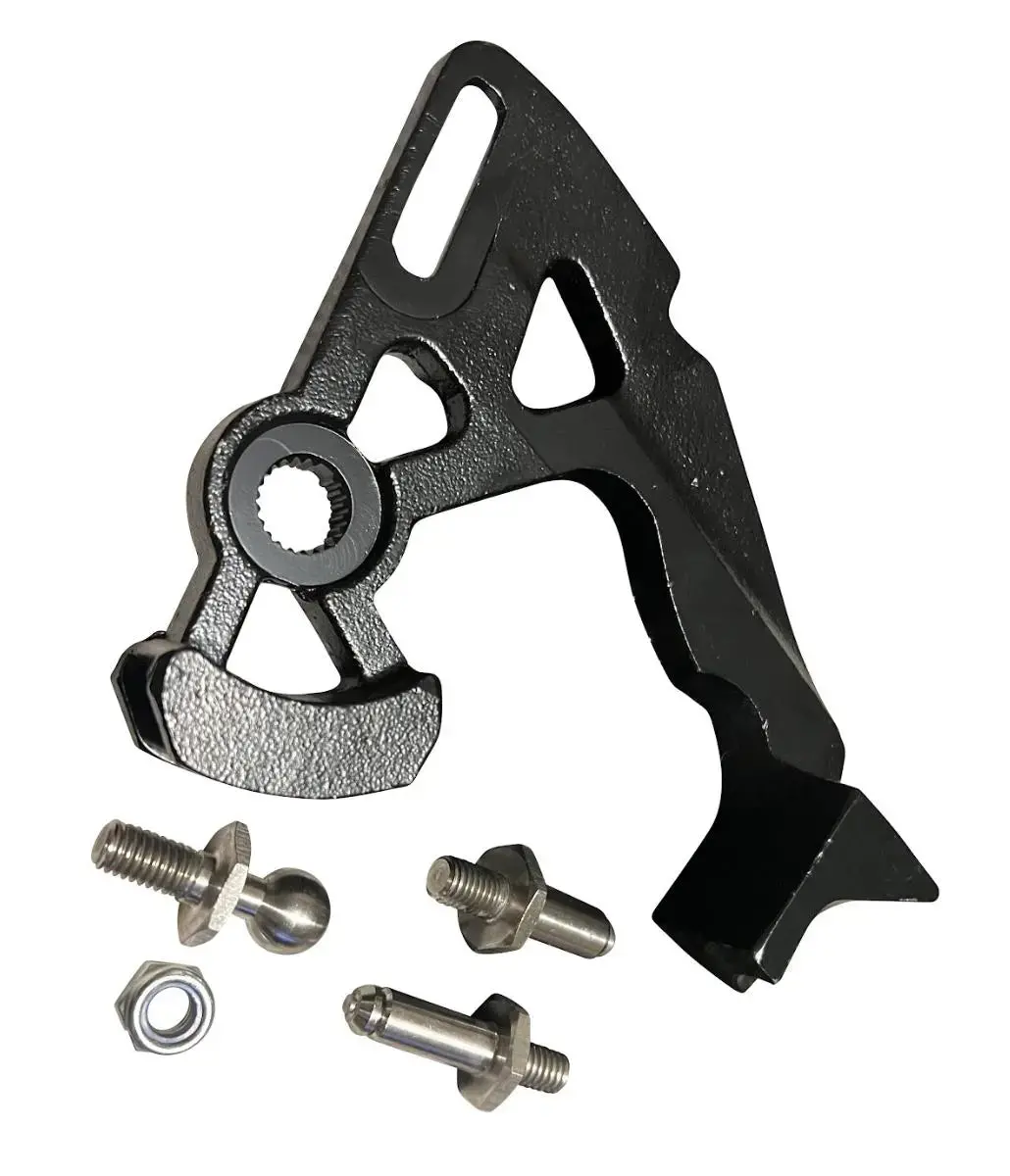 Short Shifter For Vw Audi Jetta Gti Gli 6-Speed 02M 02Q Nickel Plated Billet Steel 1
