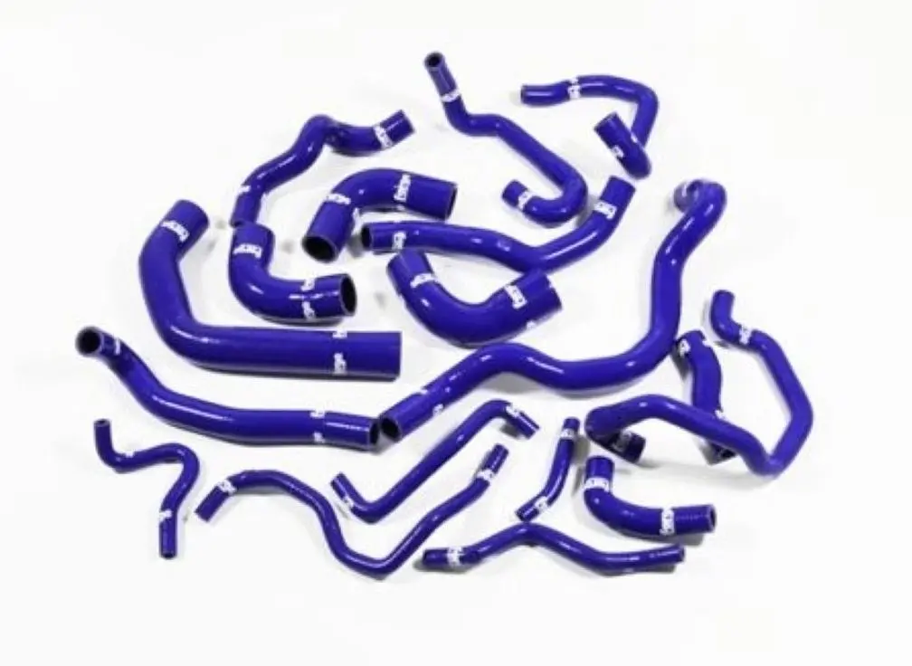 Silicone Coolant Hoses For Vw Mk5 Golf R32 - Black 1