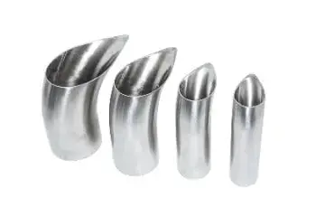 Stainless Tear Drop Exhaust Tip 1