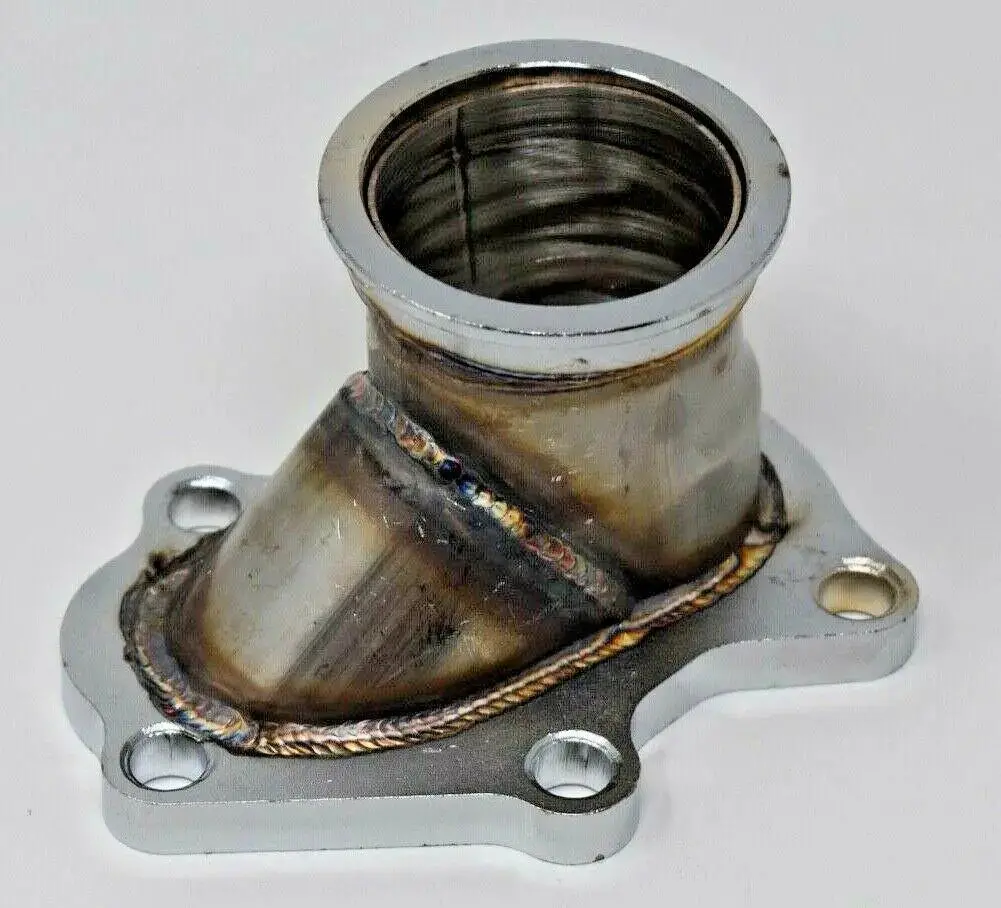Td04 5-Bolt Turbo Downpipe Flange To 2.5" V-Band Conversion Adapter 1