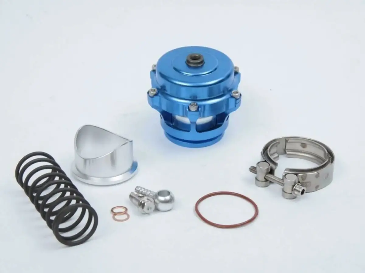 Tial Q Style 50Mm Black Blow Off Valve Bov With V-Band Clamp 1