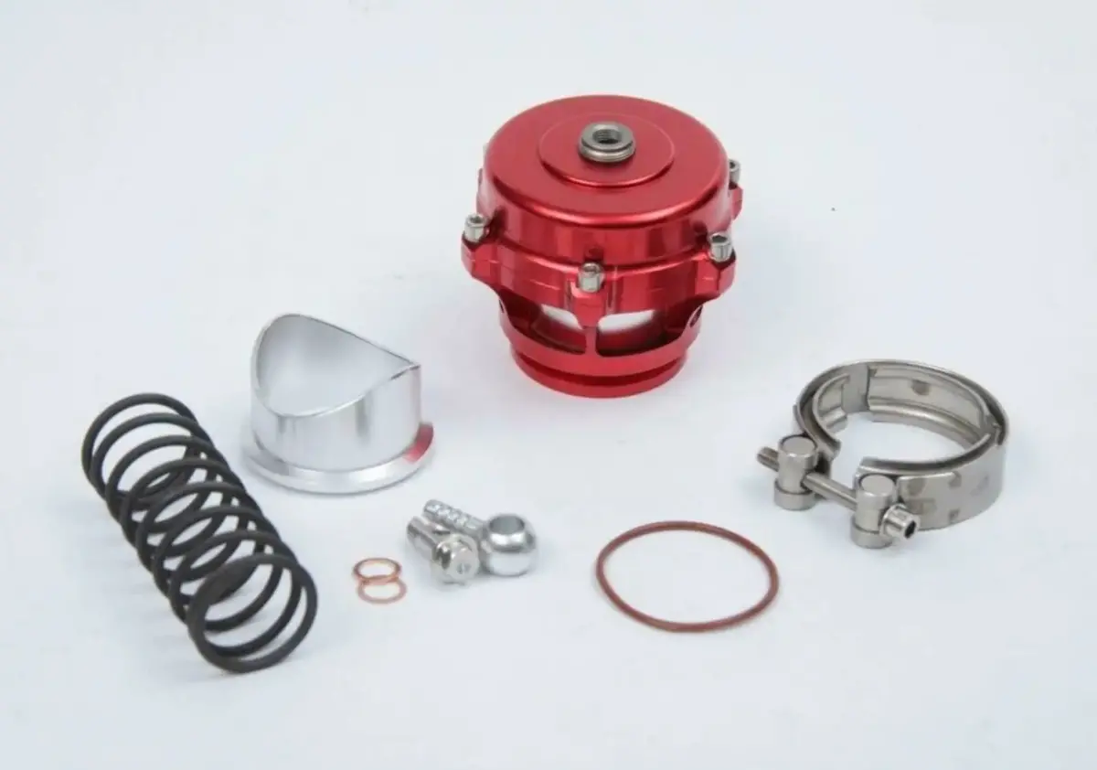Tial Q Style 50Mm Black Blow Off Valve Bov With V-Band Clamp And Accessories 1