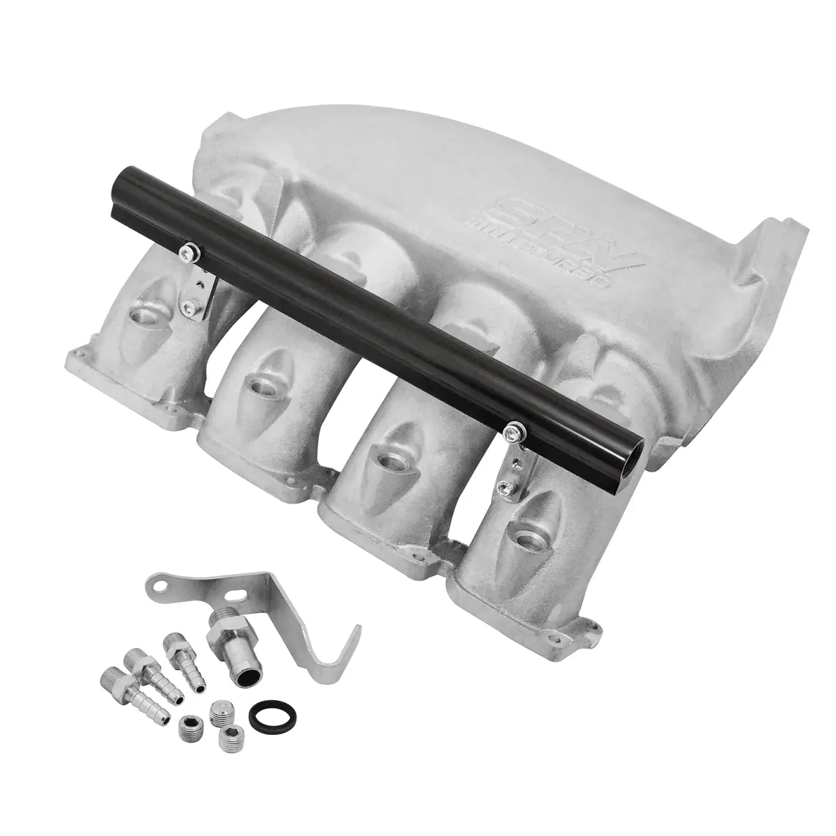 Intake Manifold For Transverse Vw/Audi 1.8T - 4 Injectors Fuel Rail Kit (Right Side Without Throttle Bolt Holes) 1