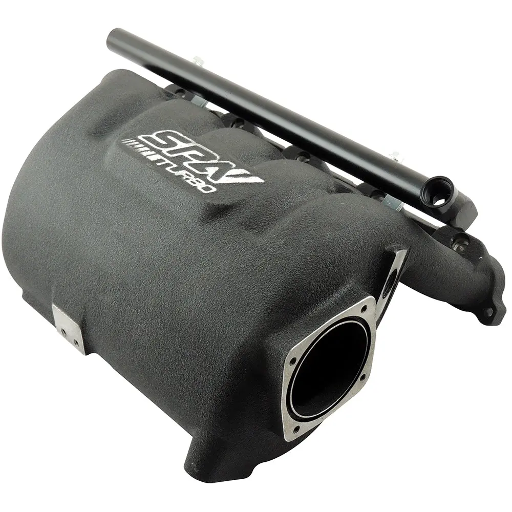 Vw 2.5L 5 Cylinder 20V 07K Cast Aluminum Intake Manifold - With Fuel Rail - Black 1