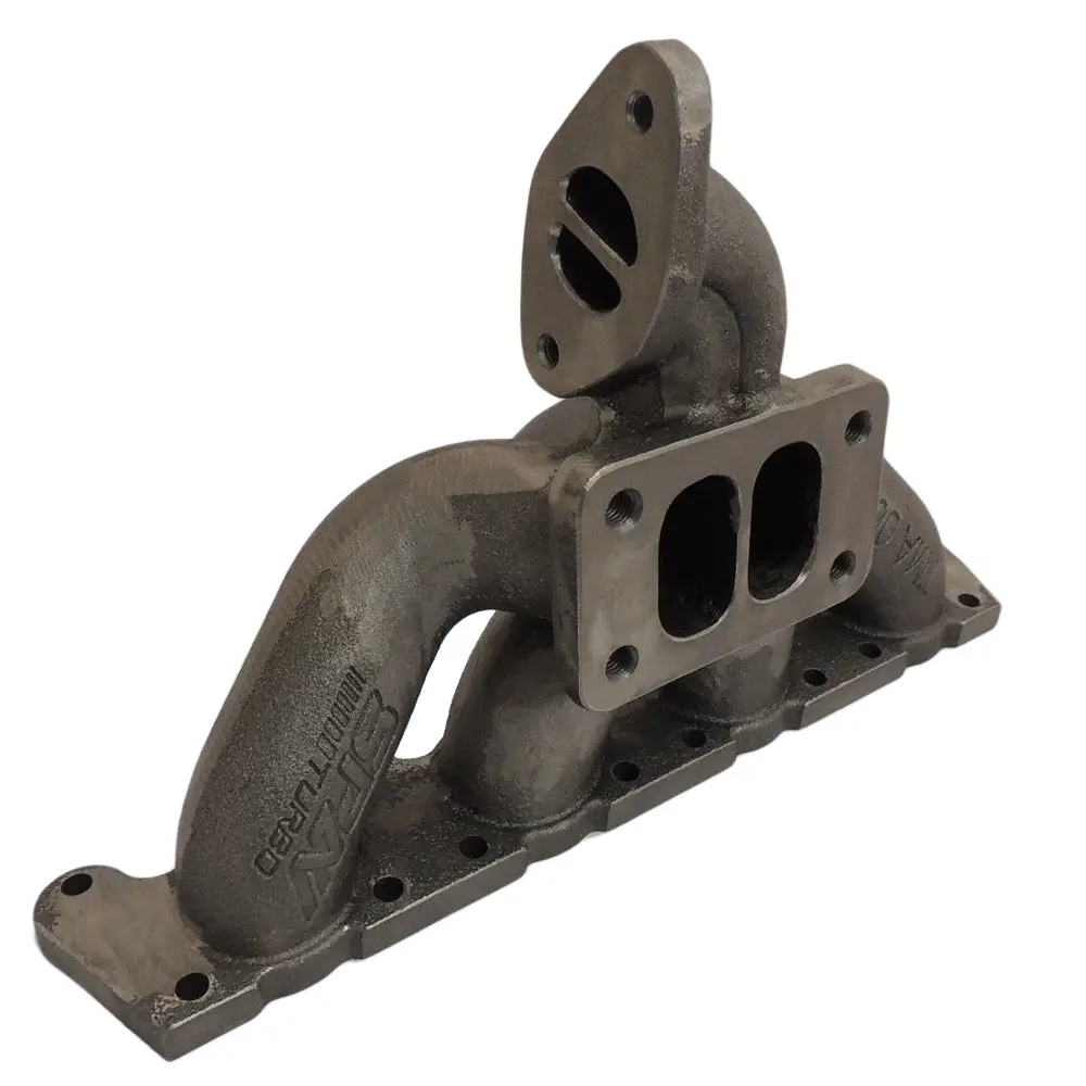 Vw Mkiv Gti T3 Twin Scroll Top Mount Flange Turbocharger Exhaust Manifold 1