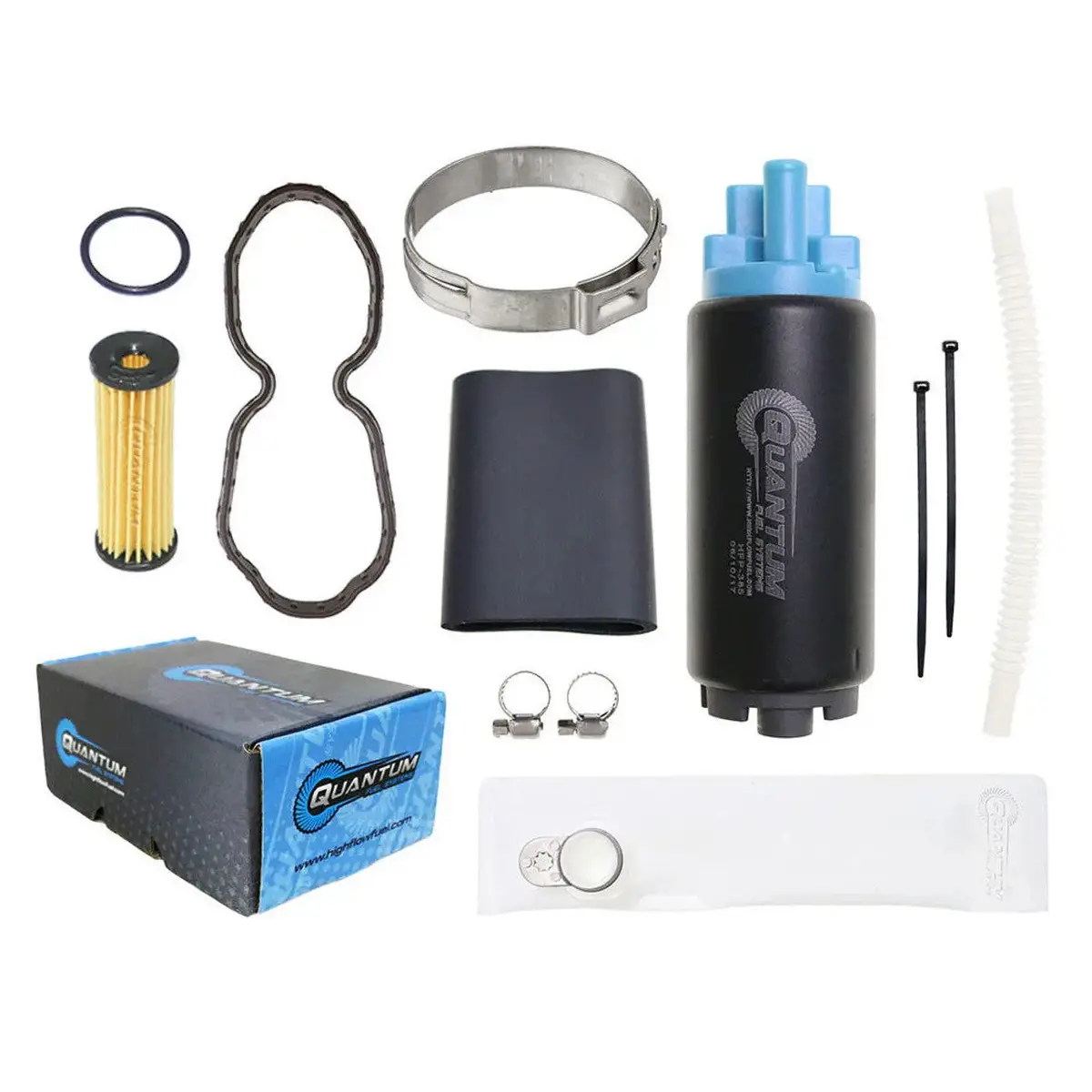 Qfs Oem Replacement In-Tank Efi Fuel Pump W/ Tank Seal, Fuel Filter, Strainer, Hfp-385-Hd2tf 2