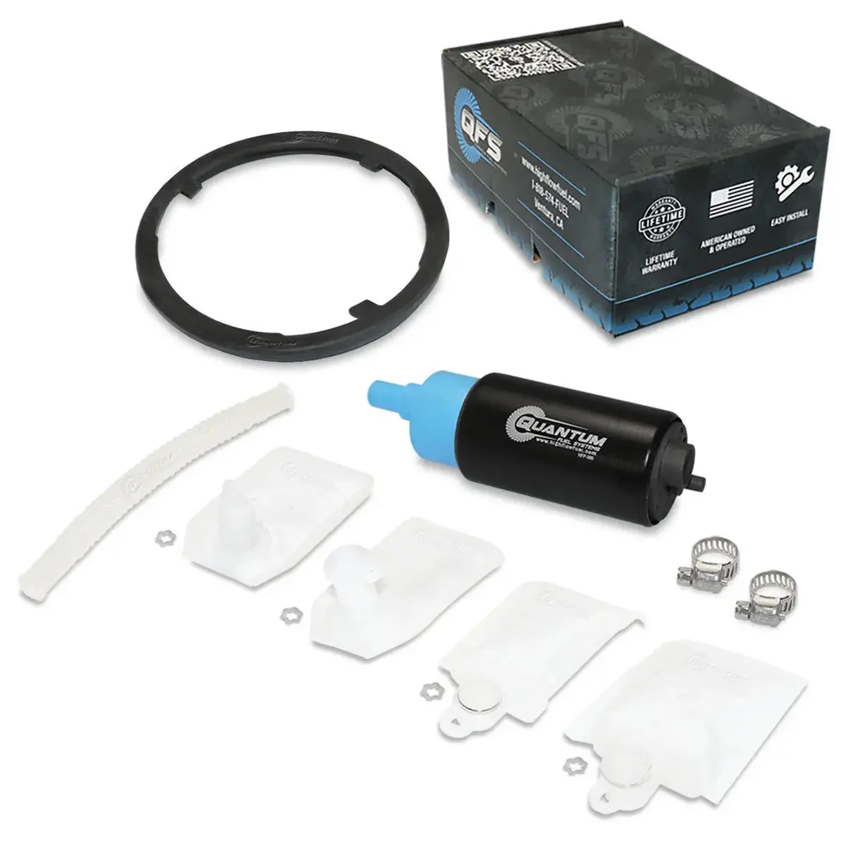 Qfs In-Tank Fuel Pump W/ Tank Seal, Hfp-390-Ut3 1