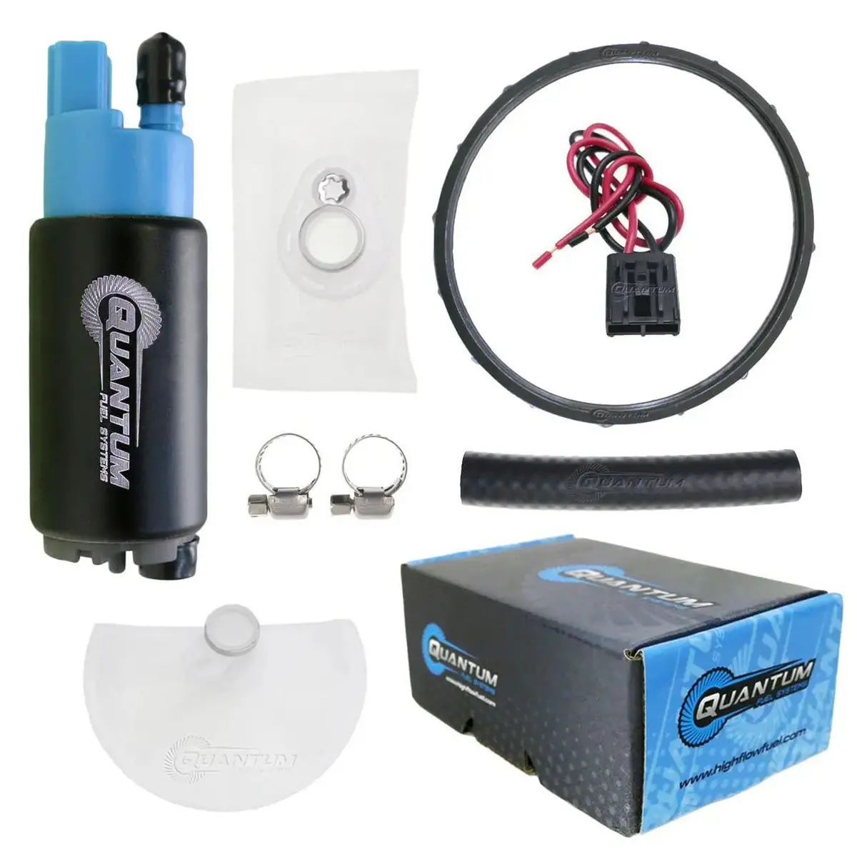 Qfs Oem Replacement In-Tank Efi Fuel Pump W/ Tank Seal, Strainer, Hfp-382-Yt50 1