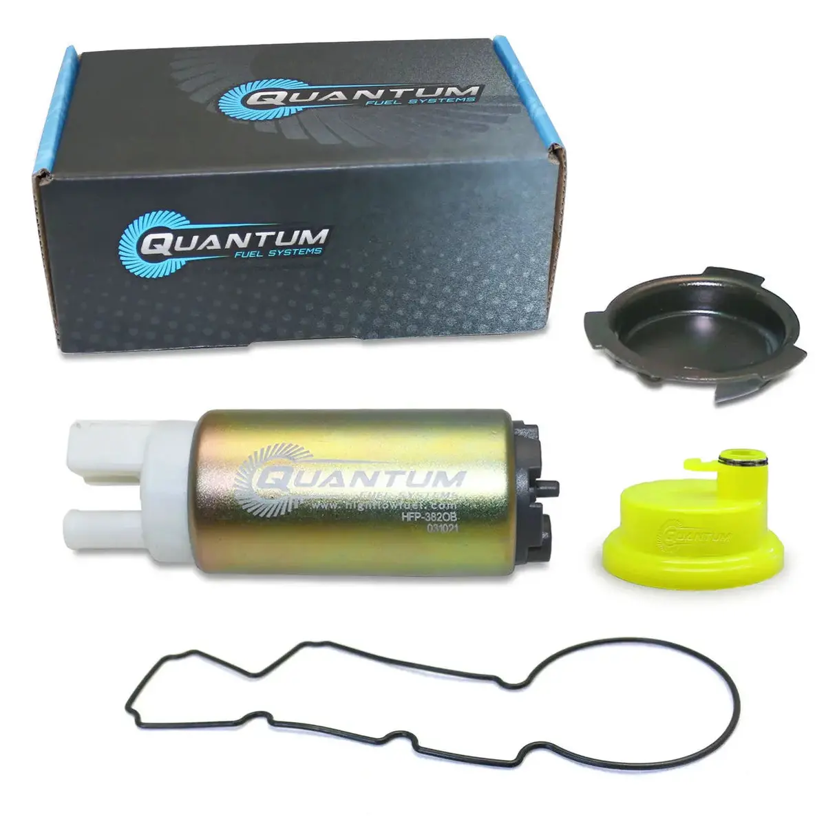Qfs Oem Replacement Marine/Outboard Efi Fuel Pump W/ Tank Seal, Strainer, Hfp-382Ob-T 1