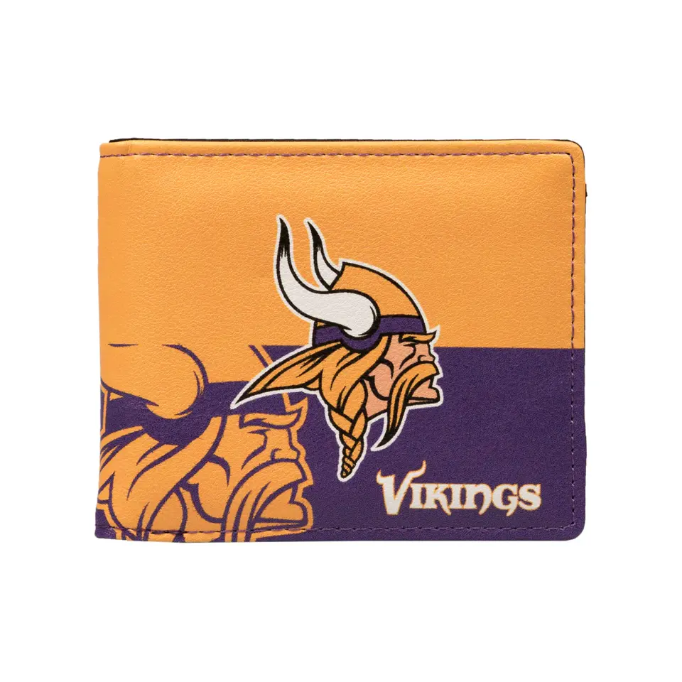 Minnesota Vikings Nfl Bi-Fold Little Earth Wallet 1