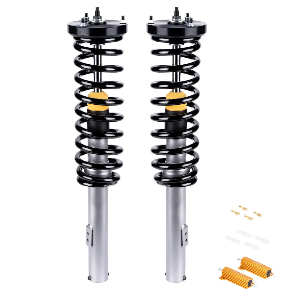 Front Air To Coil Spring Suspension Conversion Kit Mercedes-Benz S Class S430 2000-2006 Lowering Kit 1