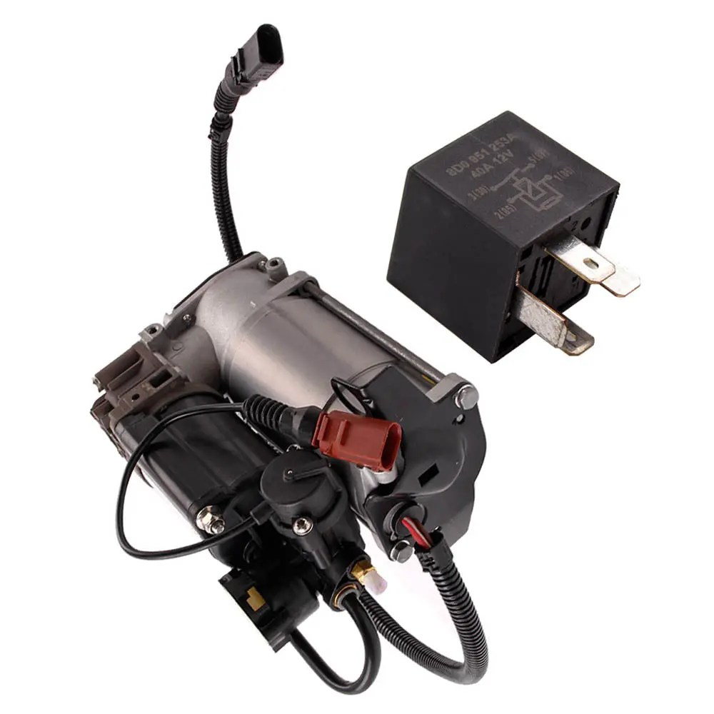Compressor Audi A8 D3 6/8 Cylinder Air Suspension Pump 4E0616007b 1