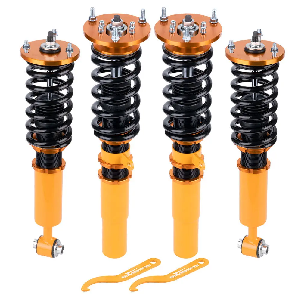 Coilovers Coilover Suspension Shock Struts Bmw E39 530 535 540 5 Series 96-03 Lowering Kit 1