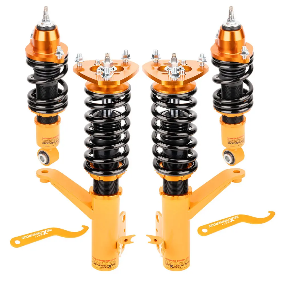Coilovers Set Kits Honda Element 2003-2011 Adj. Damper Coil Spring Struts Lowering Kit 1