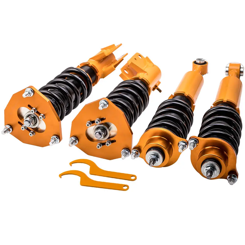 Coilover Lowering Kit Mitsubishi Galant 99-03 Adj. Height Coil Springs Strut 1