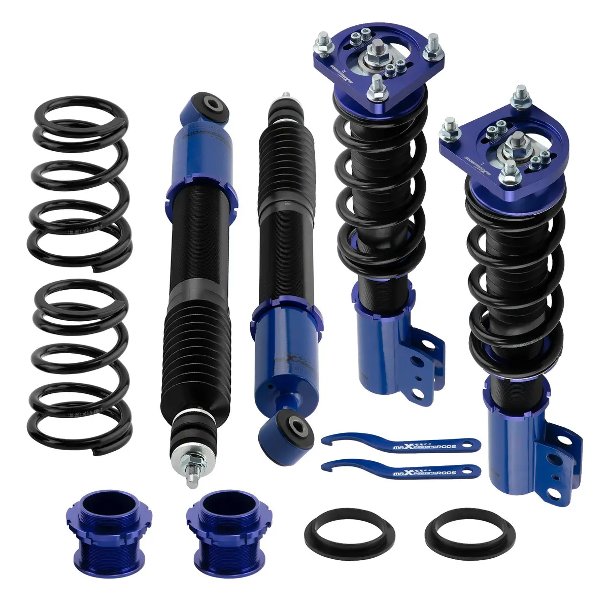 Adjustable Height Shock Absorbers Coilovers Kits New Ford Mustang 4Th 1994-2004 Lowering Kit 1