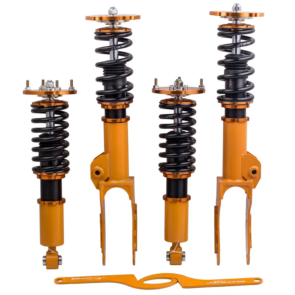 Coilovers Shocks Lowering Kit Porsche Cayenne Turbo Sport 2008-2010 4.8L 1