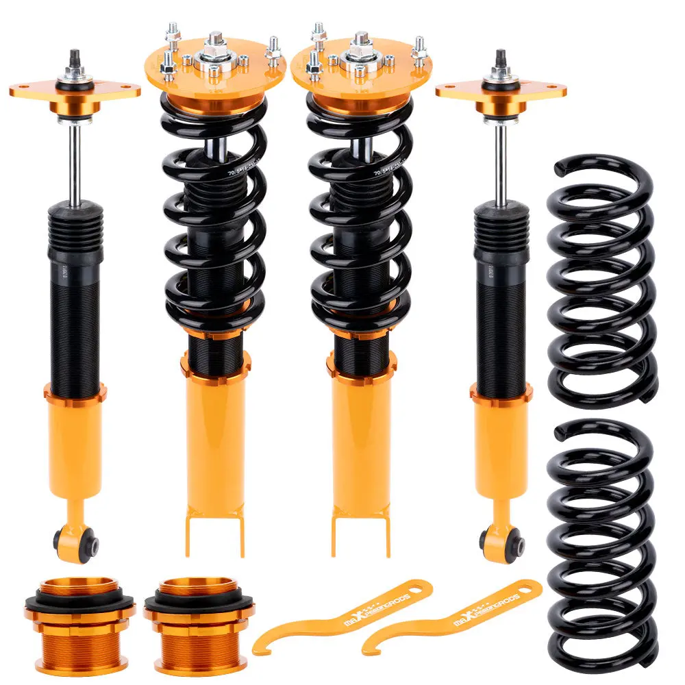 2009-2010 Dodge Challenger R/T 5.7L V8 Rwd Coilover Kits Adj. Height Shock Strut Golden Lowering Kit 1