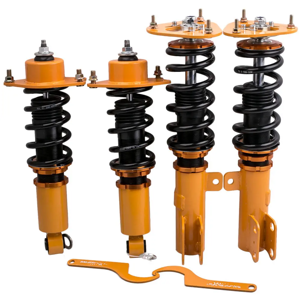 Full Coilovers Kits Toyota Corolla 09-17 E140 E170 Adj. Height Shocks Struts Lowering Kit 1