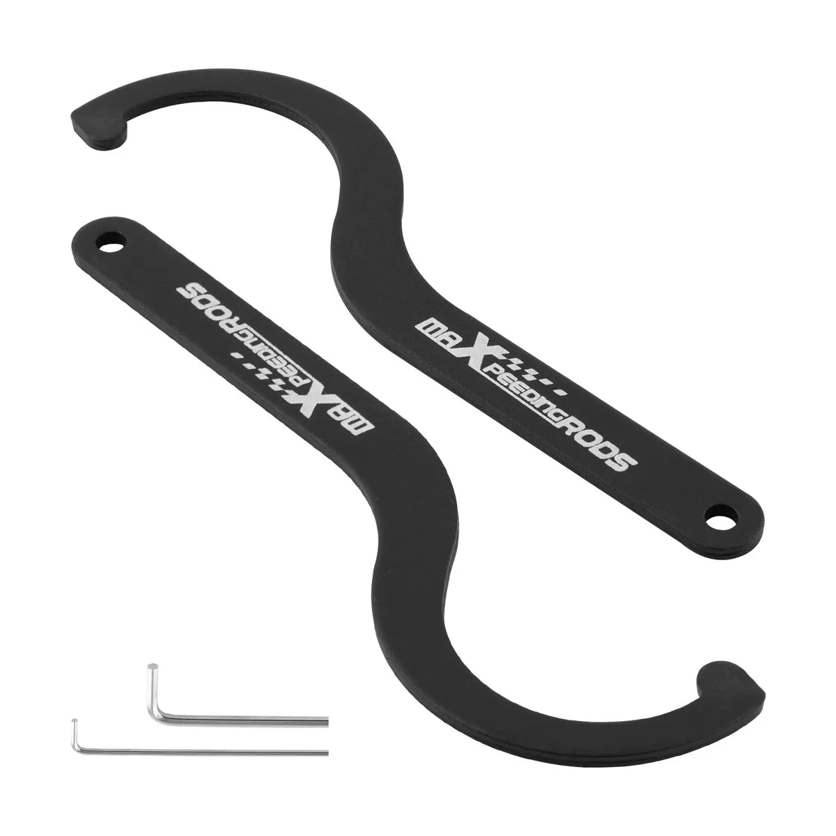 2Pcs Steel Coilover C Spanner Wrench Sleeve Adjustment Tool Coil Over Spring Lowering Kit 1