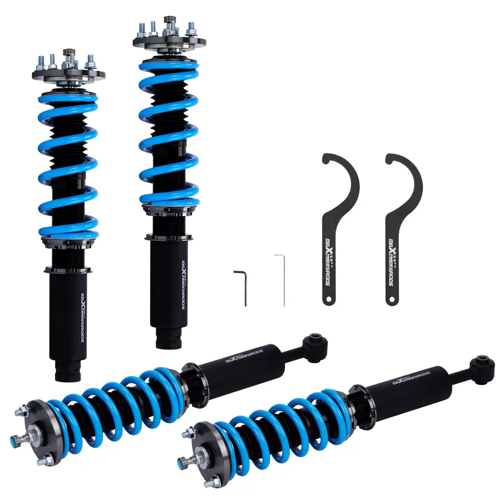 Height And Damper Adjustable Spring Shock Absorber Coilover Set Honda Accord 2003-2007 Lowering Kit 1