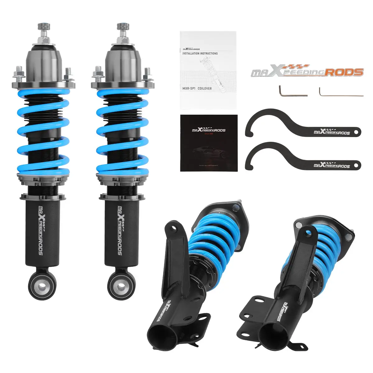 Acura Rsx 2002-2006 24-Way Adjustable Damper Coilovers Kit Lowering Kit 1