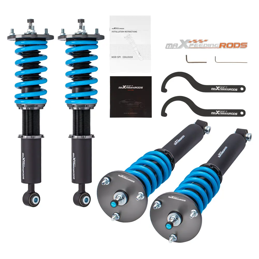 Racing Coilovers Shocks Absorbers Kit 24-Way Lexus Ls400 Xf10 1990-1994 Lowering Kit 1