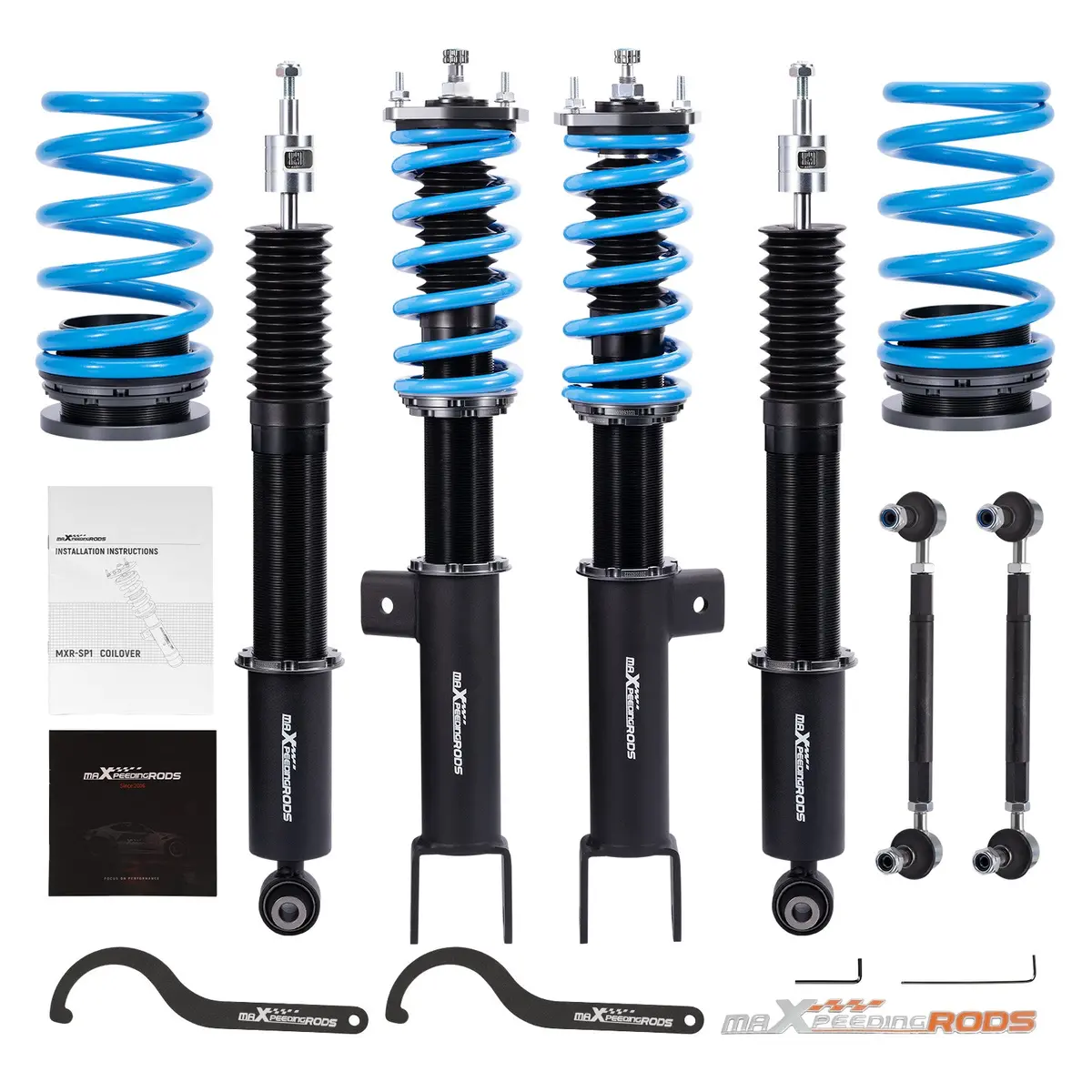 Racing Coilovers Suspension Tesla Model 3 Rwd 17-24 Lowering Kit 1