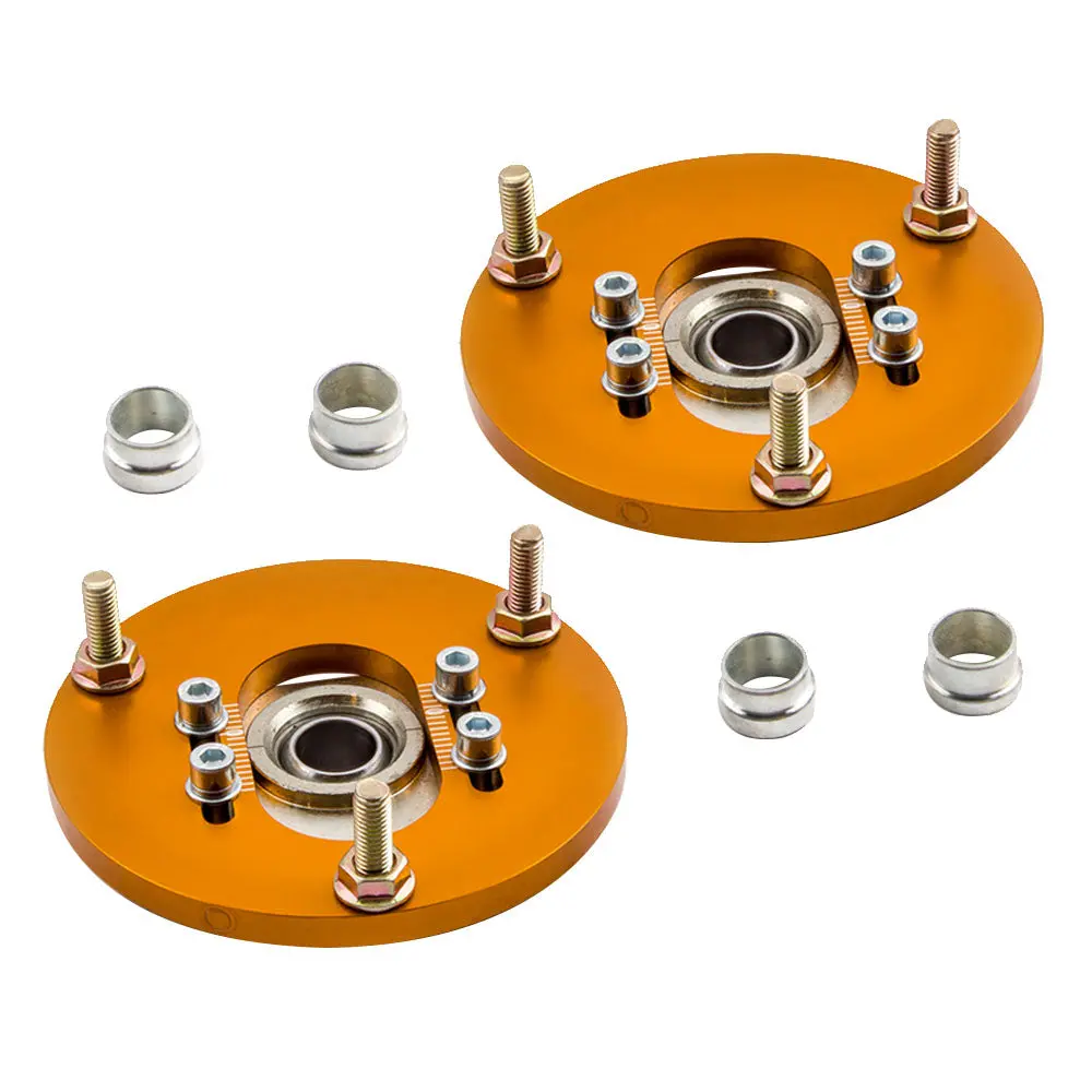 Bmw 98-05 E46 3 Series Front Coilover Top Upper Mount Camber Plate 1