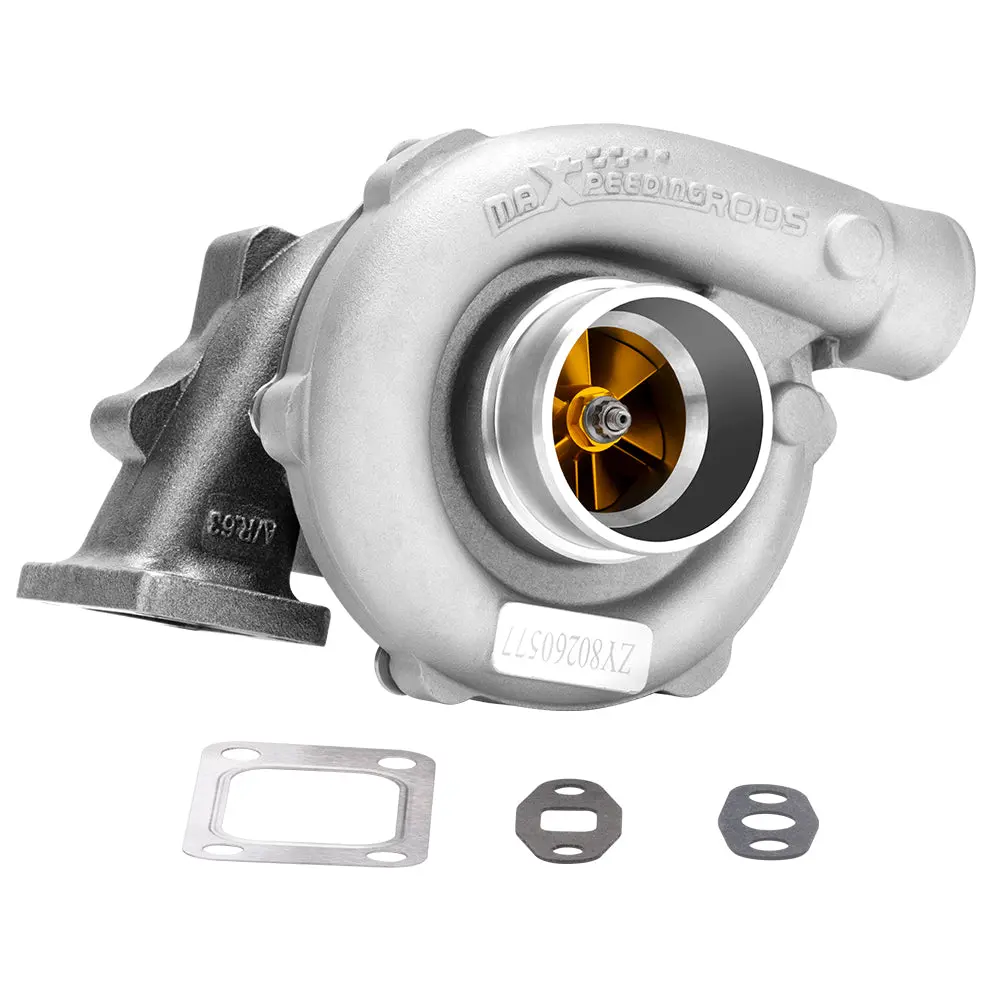 Universal Turbo Billet Compressor Wheel Turbocharger T3t4 T04e T3 .63 Ar Turbine 1.5L-2.5L Eng 400Hp 1
