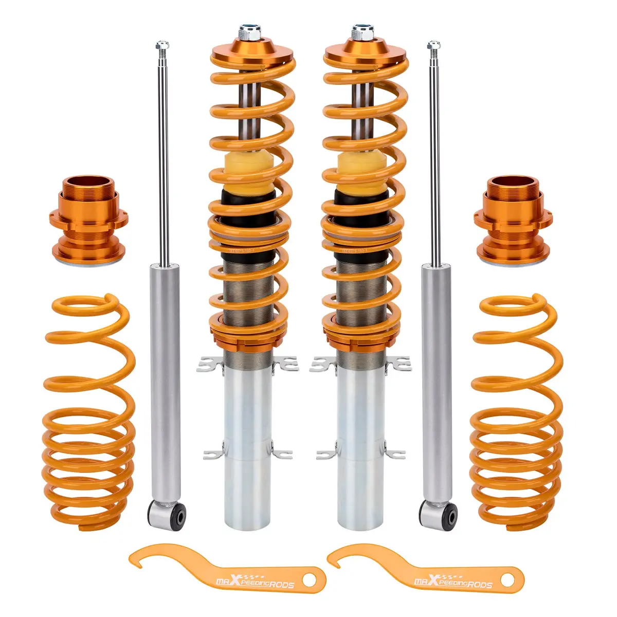 Seat Leon (1M1) Fwd 1999-2006 Coiloversadjustable Suspension Shock Absorber Kit Lowering Kit 1