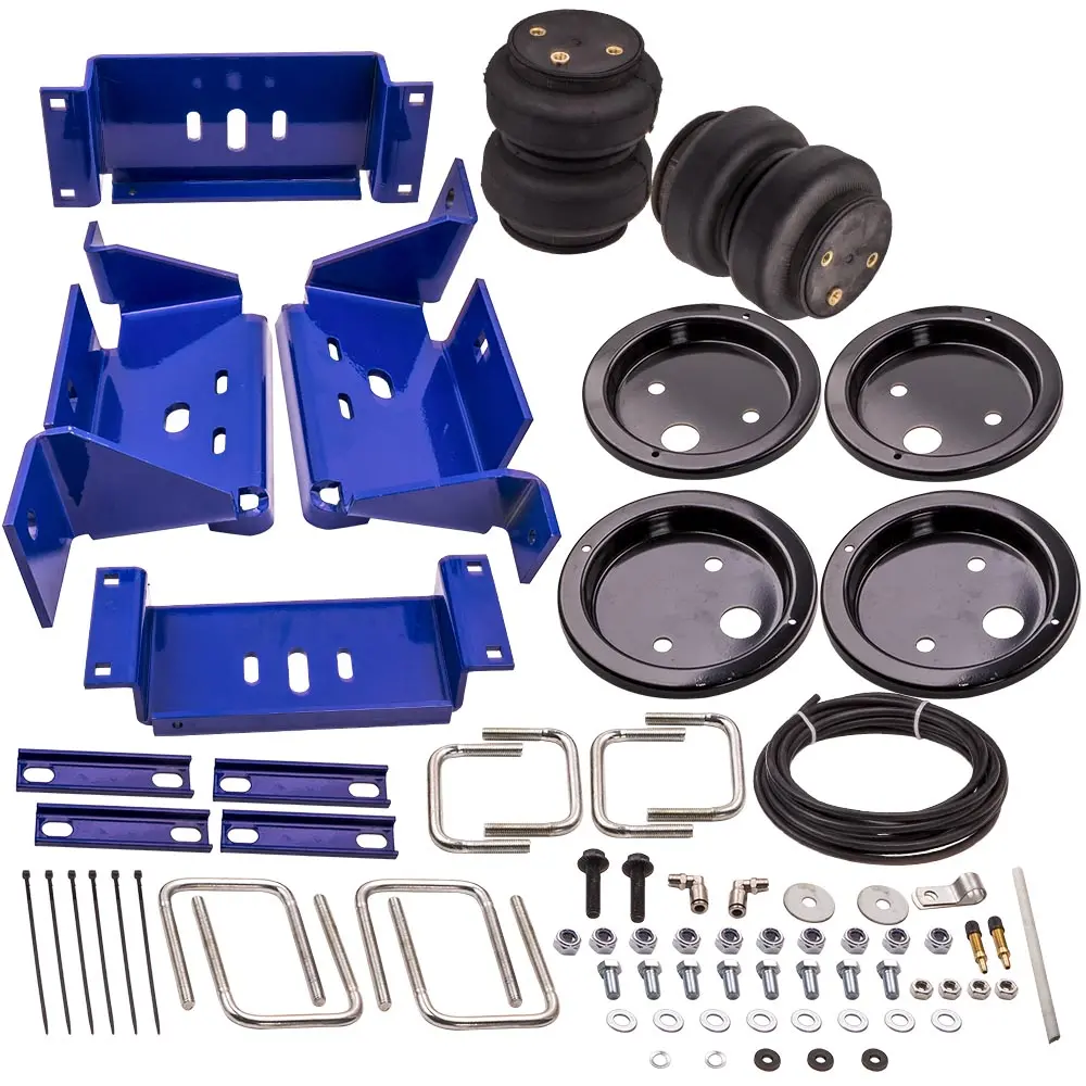 Rear Air Helper Spring Bag Suspension Leveling Kit Ford F250 F350 1999-2007 1