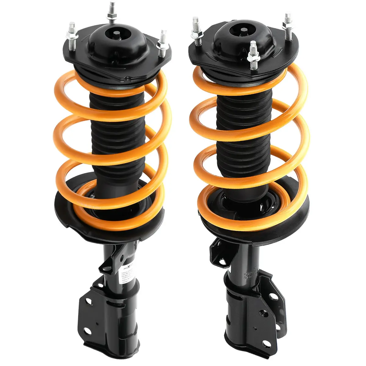 2 X Front Sport Complete Struts Coil Springs Gmc Acadia Chevy Traverse Lowering Kit 1