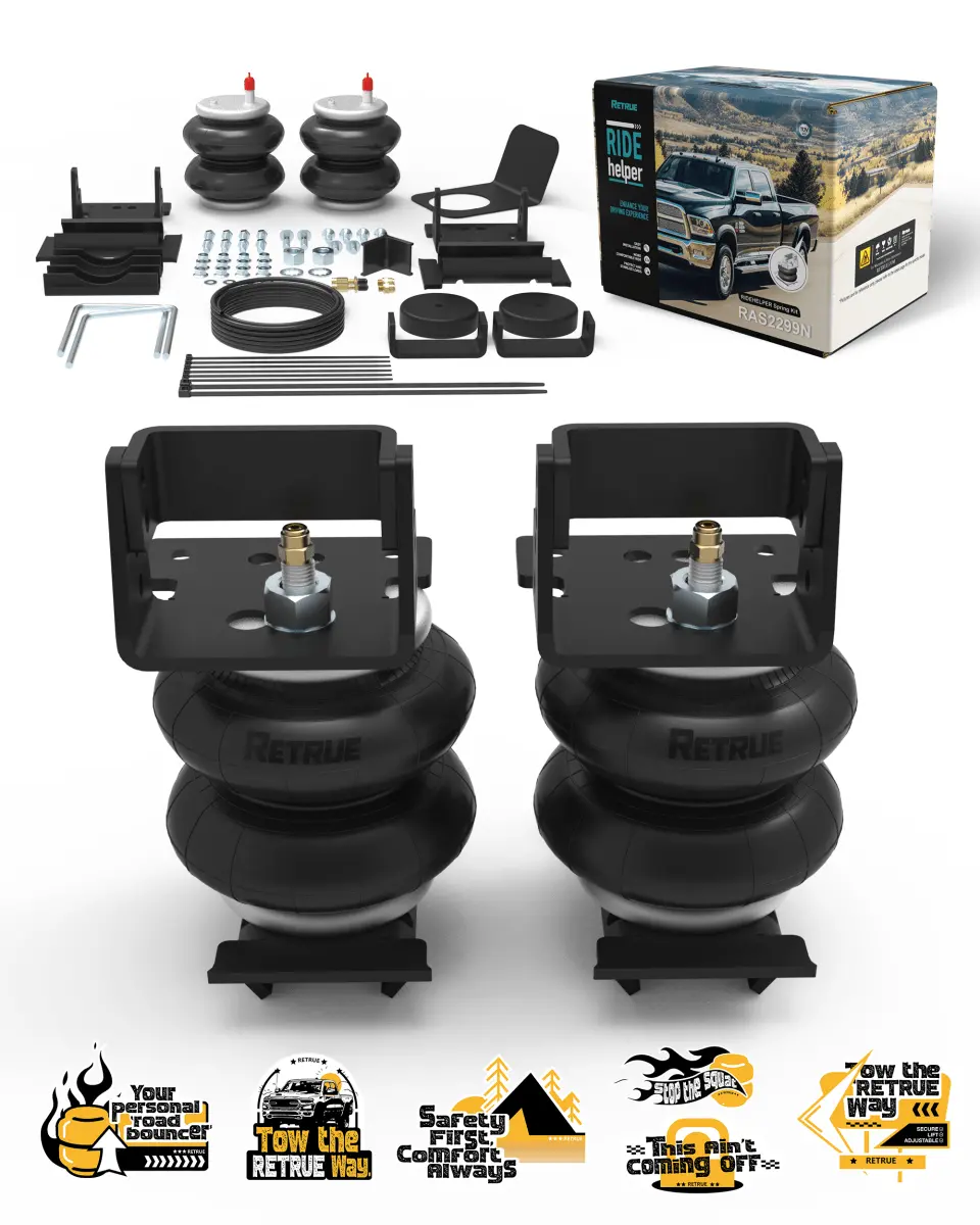 Retrue Premium Rear Air Suspension for Ram 2500 (2003–2013) & Ram 3500 (2003–2012) – 5,000 lb Capacity, Firestone 2299 Replacement