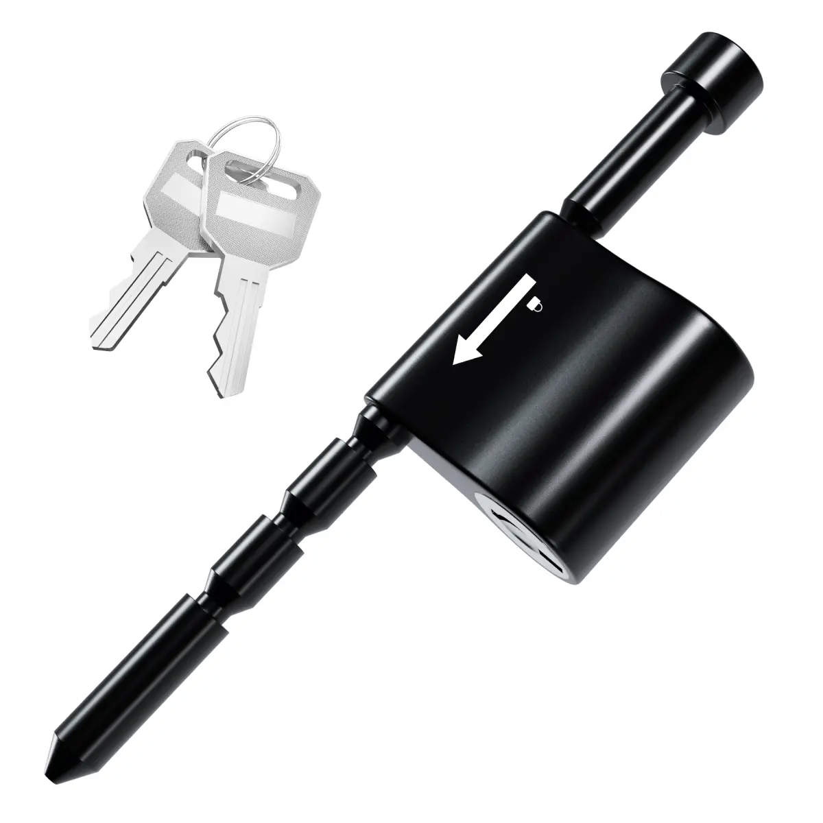 Retrue Adjustable Coupler Latch Lock Set (2-Pack) – Keyed-Alike, 4-Position Precision Fit for RV, Boat & Utility Trailers