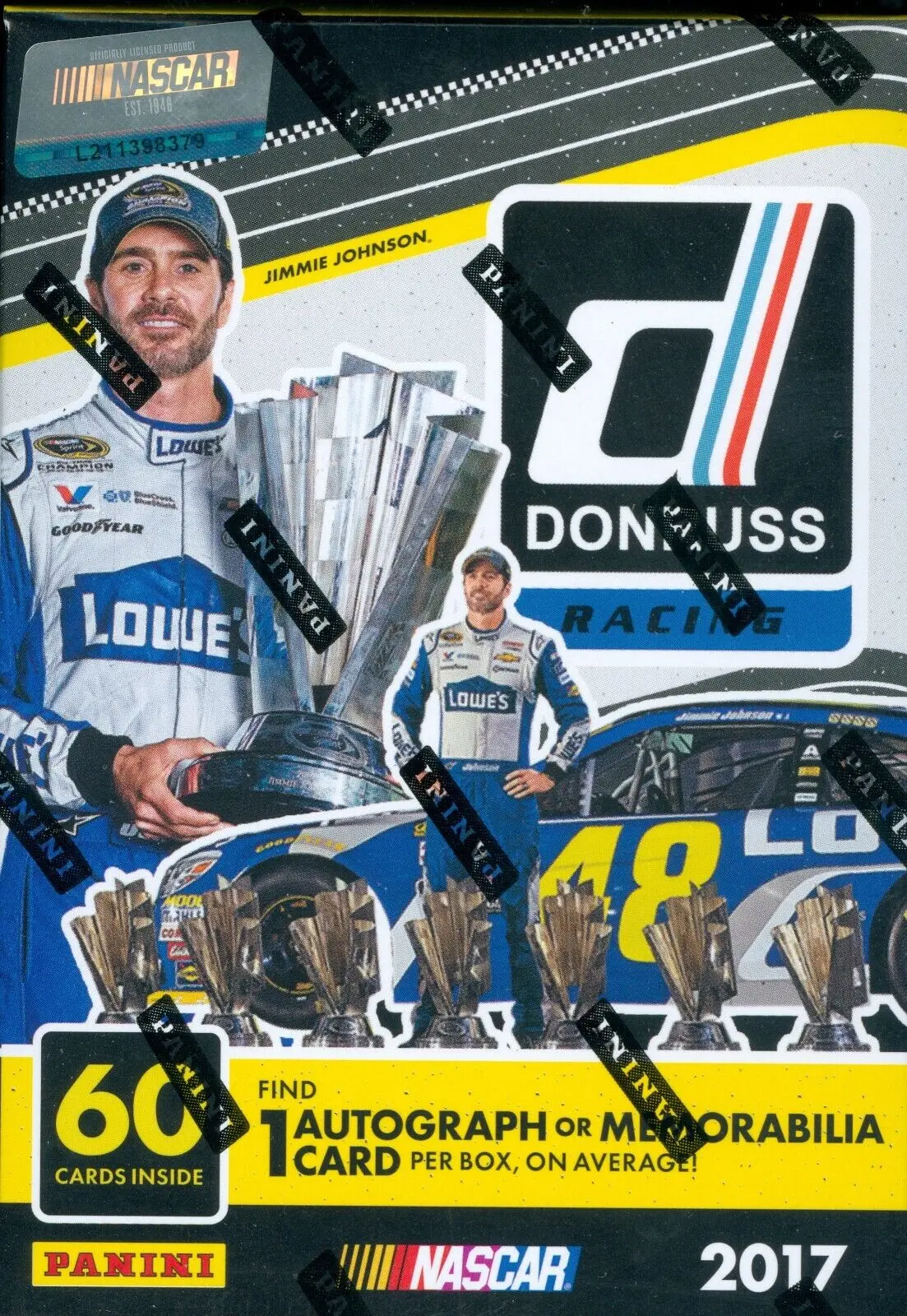 2017 Panini Donruss Racing Blaster Box 1