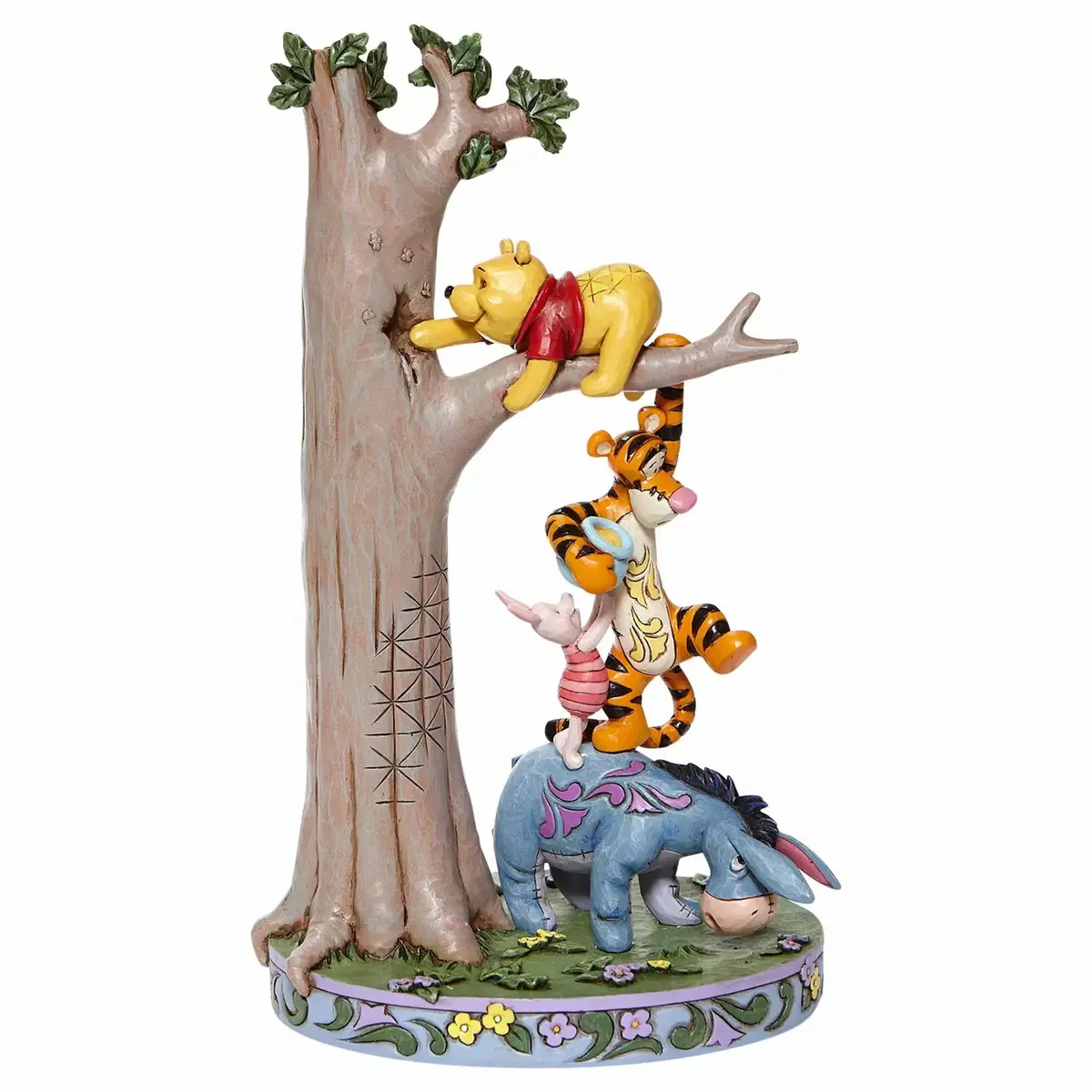 Jim Shore Tree With Pooh And Friends Disney Traditions 6008072 1