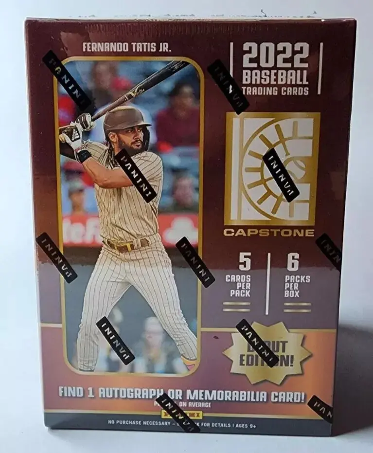 2022 Panini Capstone Baseball Debut Edition Blaster Box 1