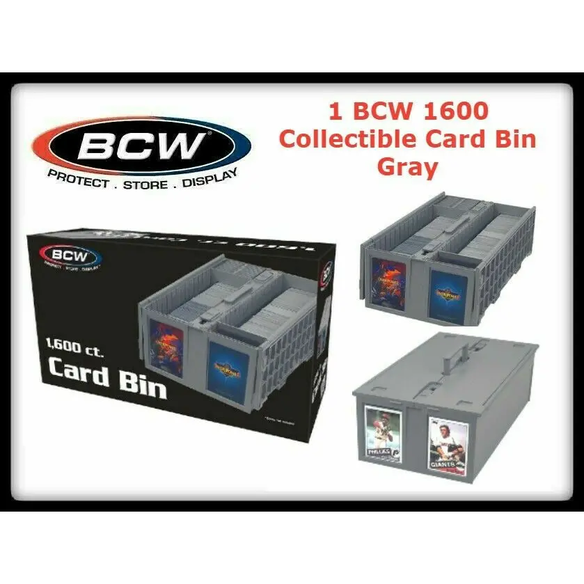 Bcw Collectible Card Bin - 1600 1