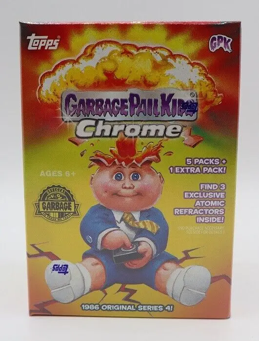 2022 Garbage Pail Kids Chrome 6 Pack Blaster 1