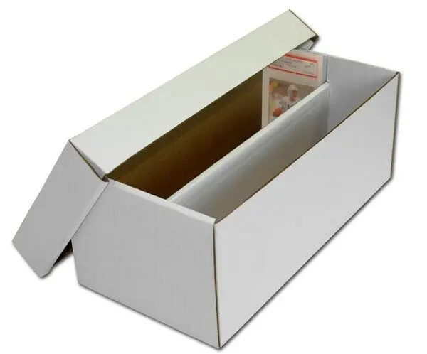 Bcw Graded Card Shoe Storage Box 2 Row Cardboard 1