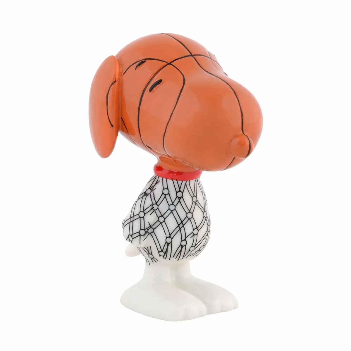 Department 56 Peanuts Snoopy Basketball Slam Dunk Dog Figurine 3 Inch 1