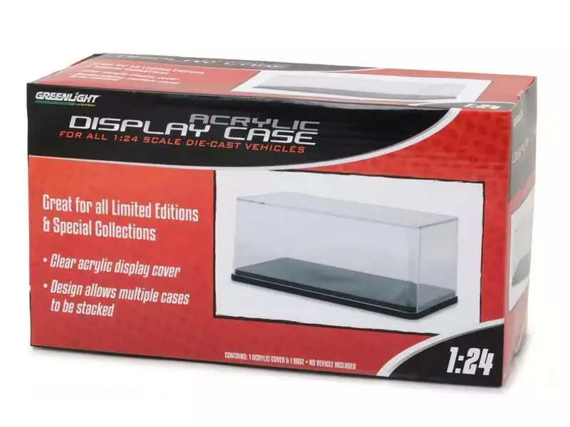 1:24 Scale Acrylic Case With Plastic Base - Greenlight 55024 1