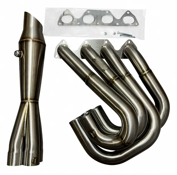 D Series 4-1 Hood Exit Megaphone Header For Honda Acura D15 D16 1