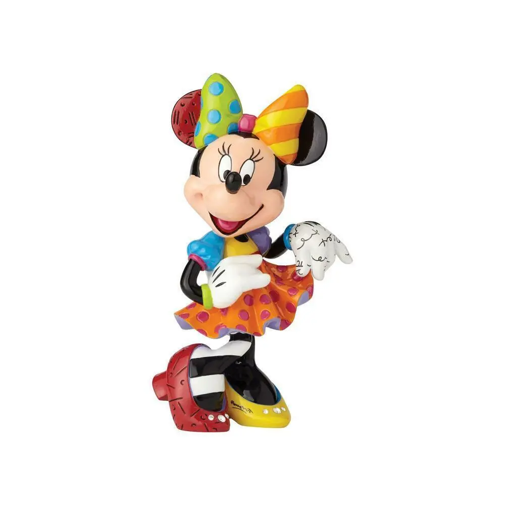 Enesco Disney By Britto Minnie Mouse Bling 90Th Celebration Stone Figurine 1