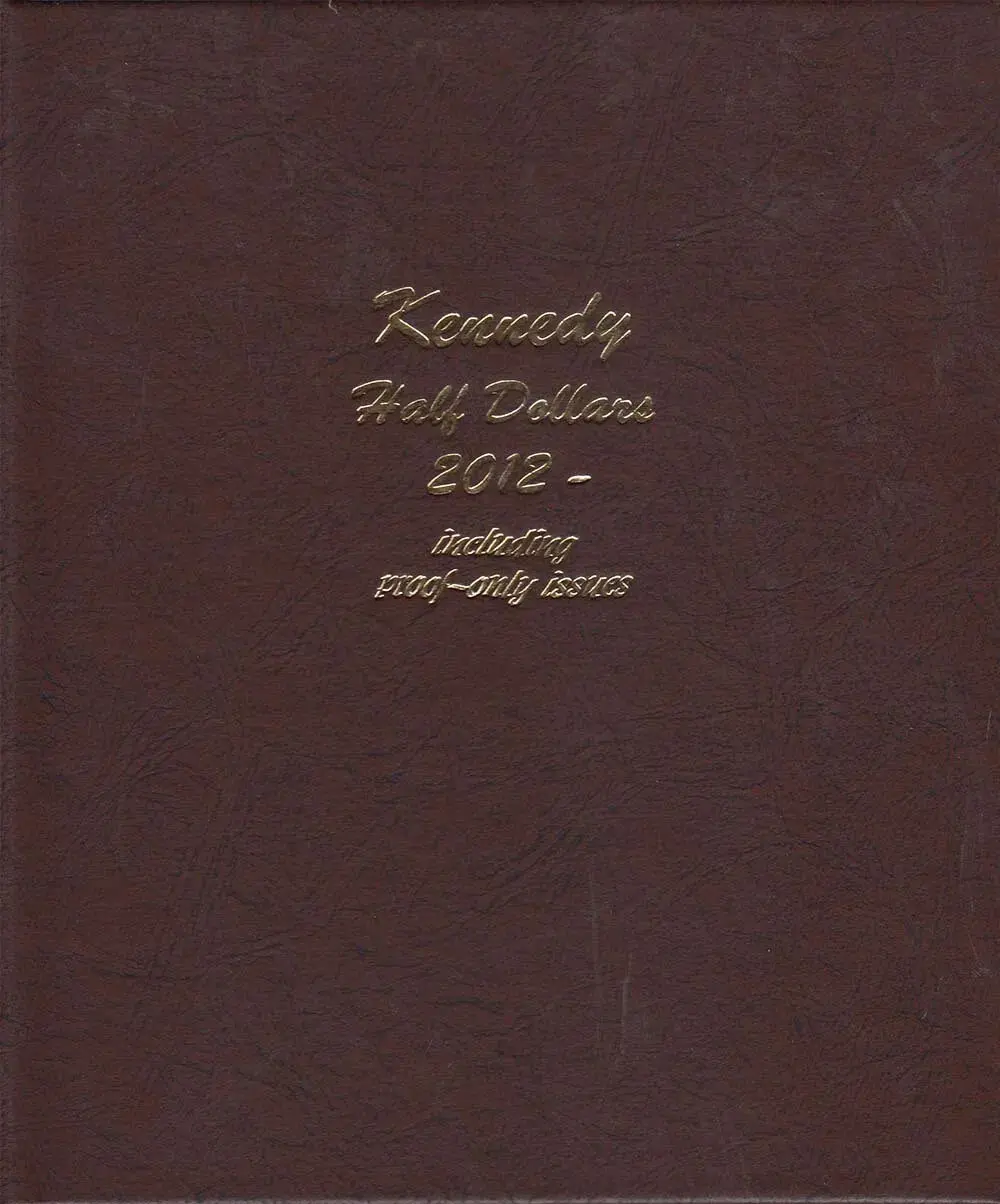 Dansco Coin Album For Us Kennedy Half Dollars W/ Proofs 2012-2026 New Model 8167 1
