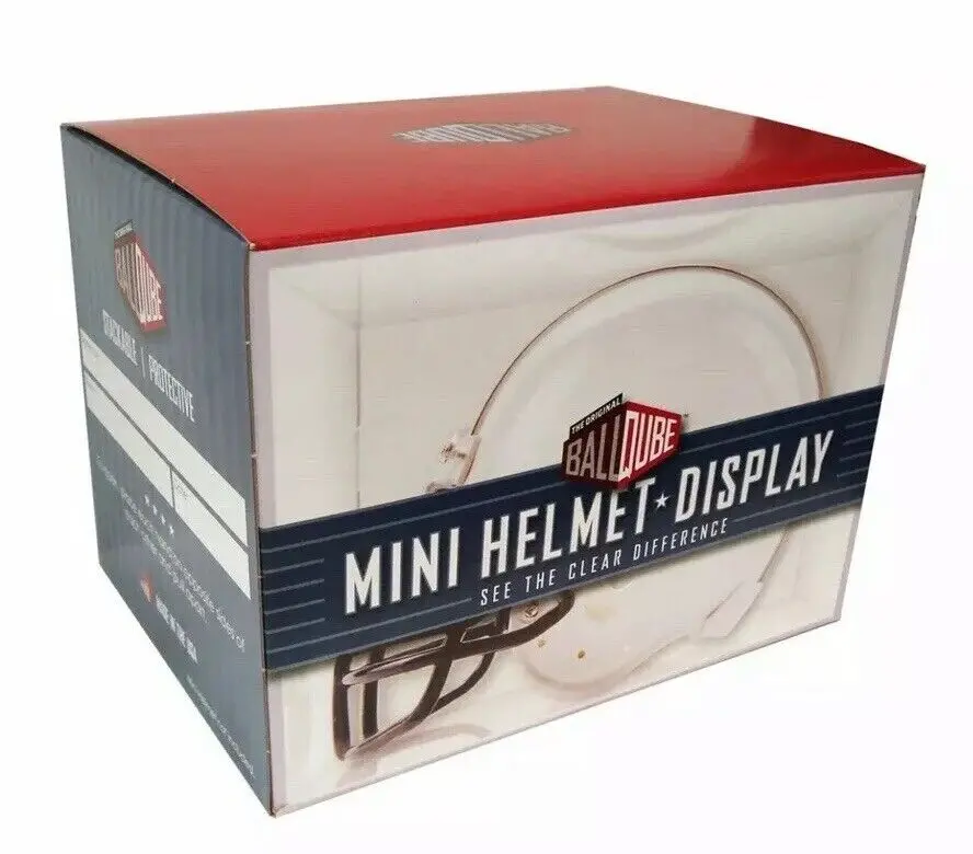 Ballqube Mini Helmet Holder Display Case & Protection 1