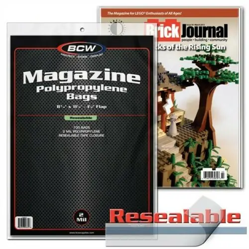 Resealable Magazine Bags 1