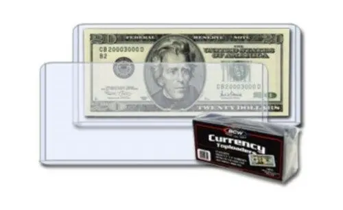 Currency Topload Holder - Regular Bill 1