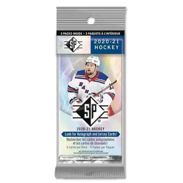 2020/21 Upper Deck Sp Hockey Factory Sealed 72 Hanger Pack Case ~ Look For Auto! (Copy) 1